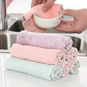 SET 10 KHĂN LAU BẾP 2 MẶT SIÊU THẤM