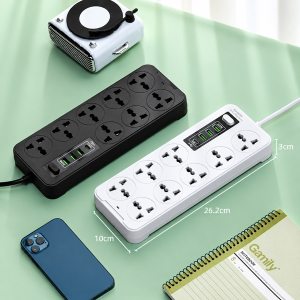 Ổ ĐIỆN 8 Ổ 3 CỔNG USB ĐA NĂNG (T70)