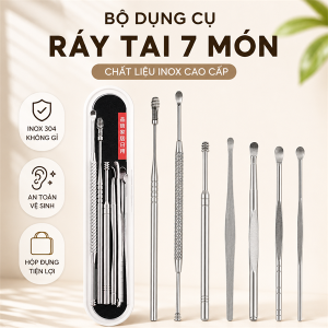 BỘ DỤNG CỤ RÁY TAI 7 MÓN