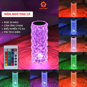 ĐÈN PHA LÊ CẢM ỨNG 16 MÀU SẠC USB