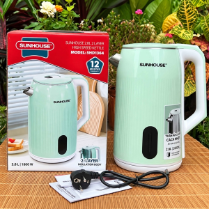 ẤM SIÊU TỐC INOX 2 LỚP SUNHOUSE SHD1364 - 2.8L (T12)