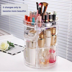 KỆ ĐỰNG MỸ PHẨM XOAY 360 ĐỘ