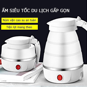 ẤM SIÊU TỐC MINI DU LỊCH GẤP GỌN