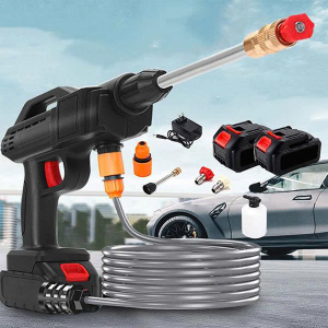 BỘ MÁY RỬA XE 2 PIN HỘP NHỰA