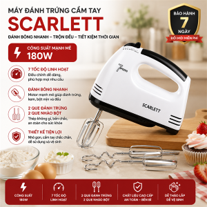 MÁY ĐÁNH TRỨNG CẦM TAY SCARLETT (T24)