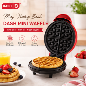 MÁY NƯỚNG BÁNH DASH MÀU ĐỎ