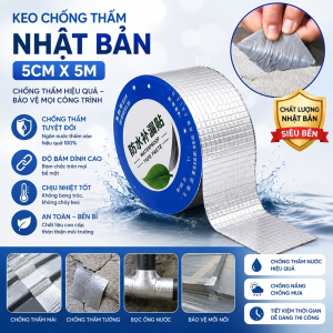 KEO CHỐNG THẤM 5CM X 5M NHẬT BẢN (T36)