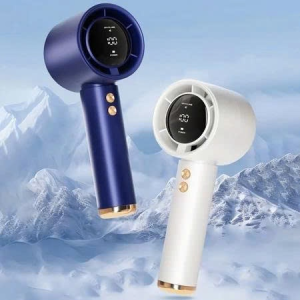 QUẠT CẦM TAY 100 CẤP ĐỘ GIÓ N68 MÀN HÌNH LED