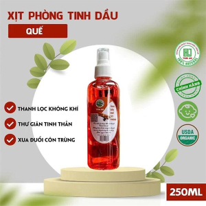 CHAI XỊT PHÒNG HƯƠNG QUẾ 250ML