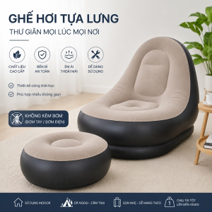 GHẾ HƠI TỰA LƯNG KHÔNG KÈM BƠM (T10)