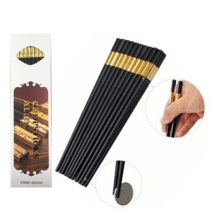 BỘ 10 ĐÔI ĐŨA MẠ VÀNG CHỐNG MỐC (T100)