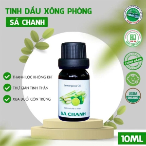 TINH DẦU XÔNG PHÒNG SẢ CHANH TÂM AN 10ML (T300)