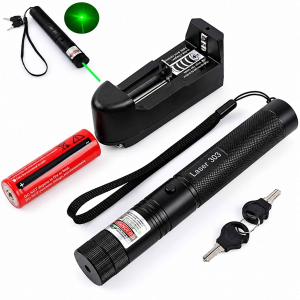 ĐÈN PIN LASER 303 TIA XANH FULL BOX (T100)