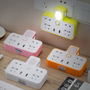 Ổ ĐIỆN CHỮ T 4 Ổ 2 CỔNG USB