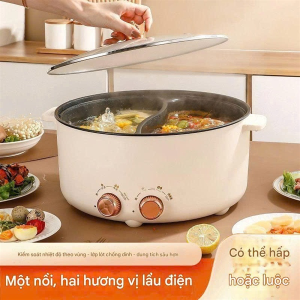 NỒI LẨU ĐIỆN 2 NGĂN 28CM ĐA NĂNG