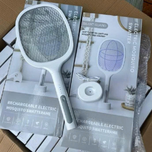 VỢT BẮT MUỖI THÔNG MINH 2IN1 CAO CẤP